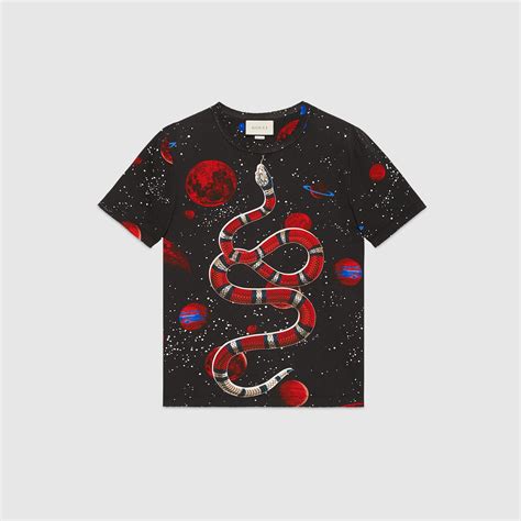 gucci space snake shirt replica|gucci shirt checker.